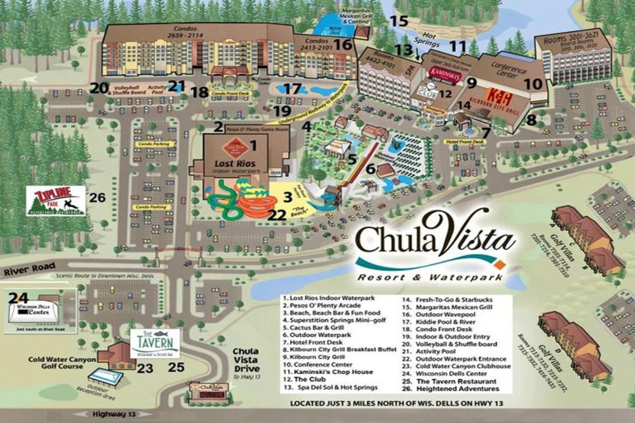 Chula Vista Condo Unit #2145 Wisconsin Dells Exterior photo